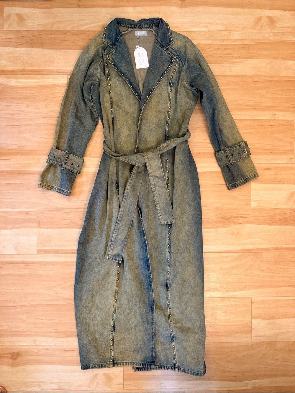 Stylish Denim Coat Outcast clothing